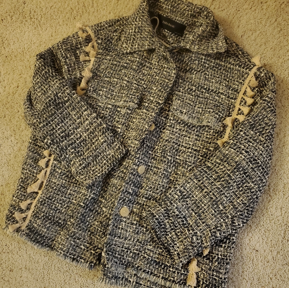 Zara tweed jacket